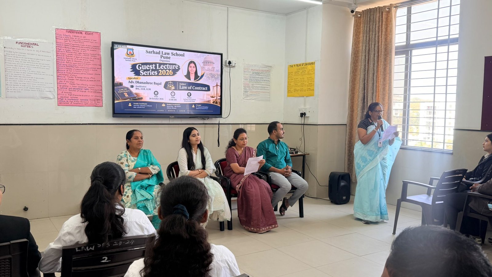 A Guest Lecture on Law of Contract